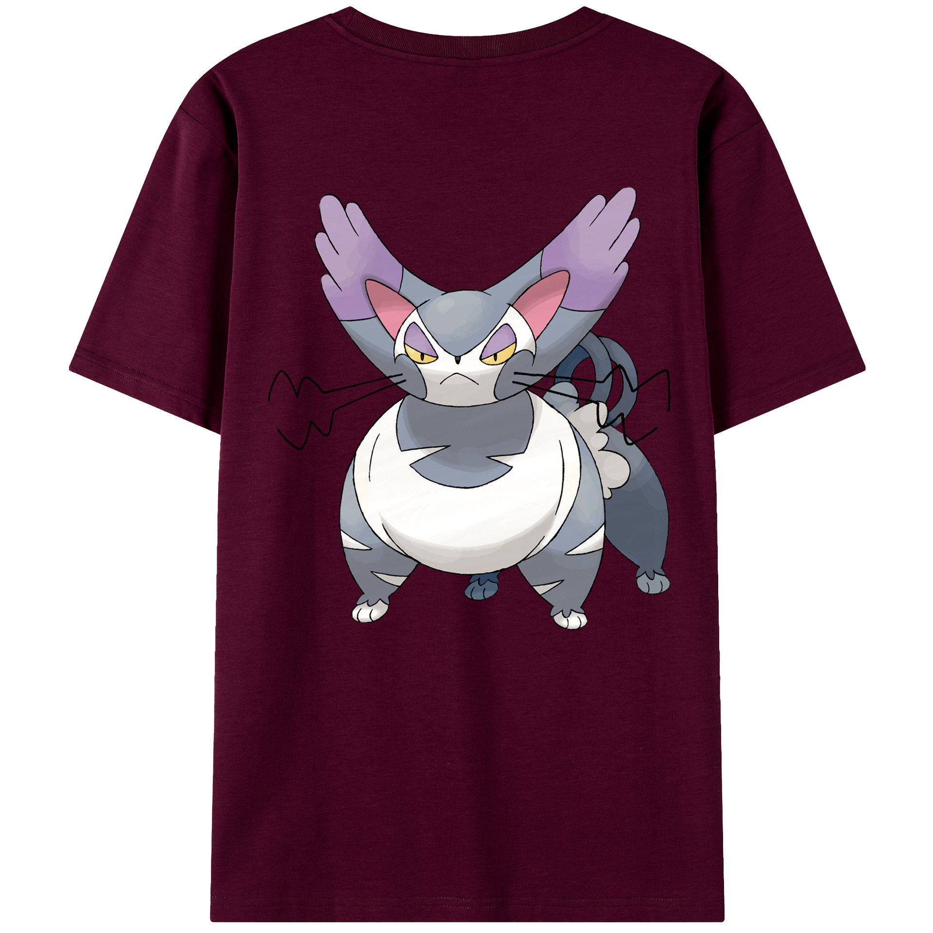 （画像用） ポケットモンスター Pokémon レディース半袖Tシャツ(バックプリント)